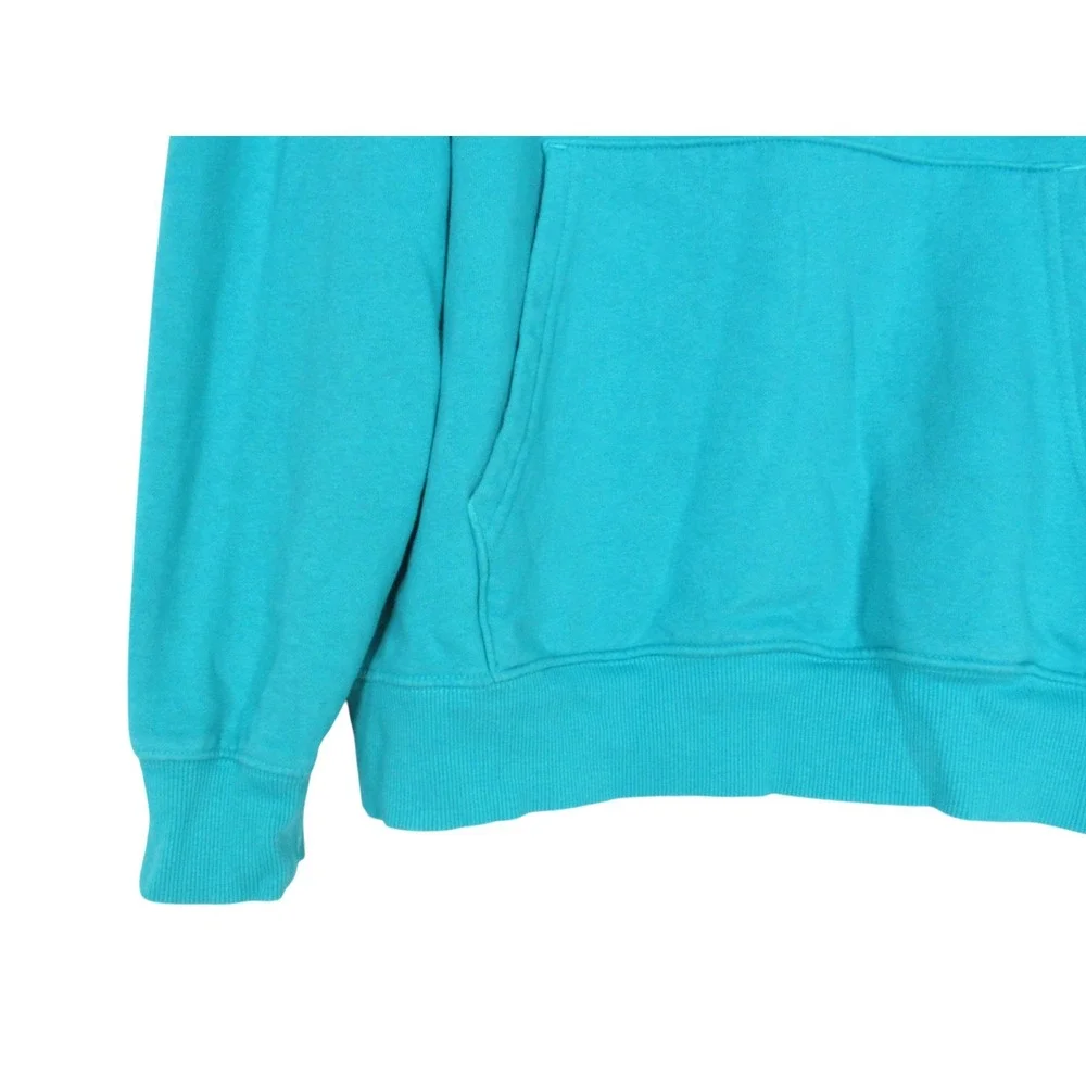 THE NORTH FACE Blue WHITE HALF DOME Fleece Backing HOODIE SWEATSHIRT Men's Sz XL